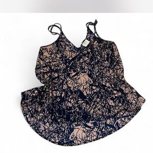 Sienna Sky Navy and Pink Camisole